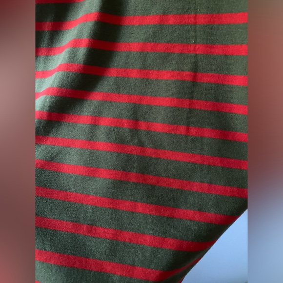5 for 25 🎃 Lularoe Randy baseball striped T-shirt in like New Condition - Picture 5 of 6